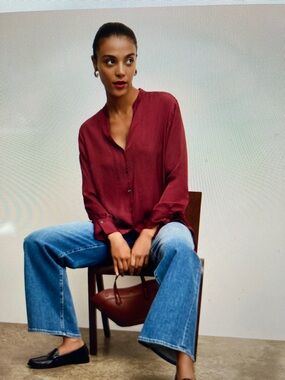 Juliette V-Neck Top MM Lafleur